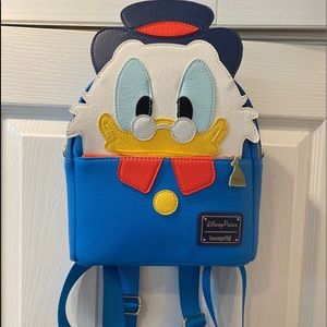 Disney Loungefly Backpack Scrooge McDuck RARE